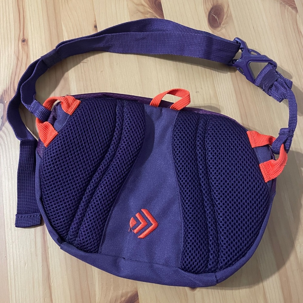 Outdoor Products Purple Fanny Pack Belt Bag Hiking Gorpcore Gear Unisex - Picture 6 of 15